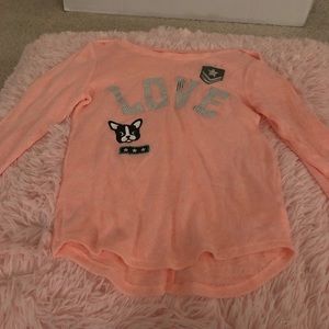 Pink Love Shirt by Justice